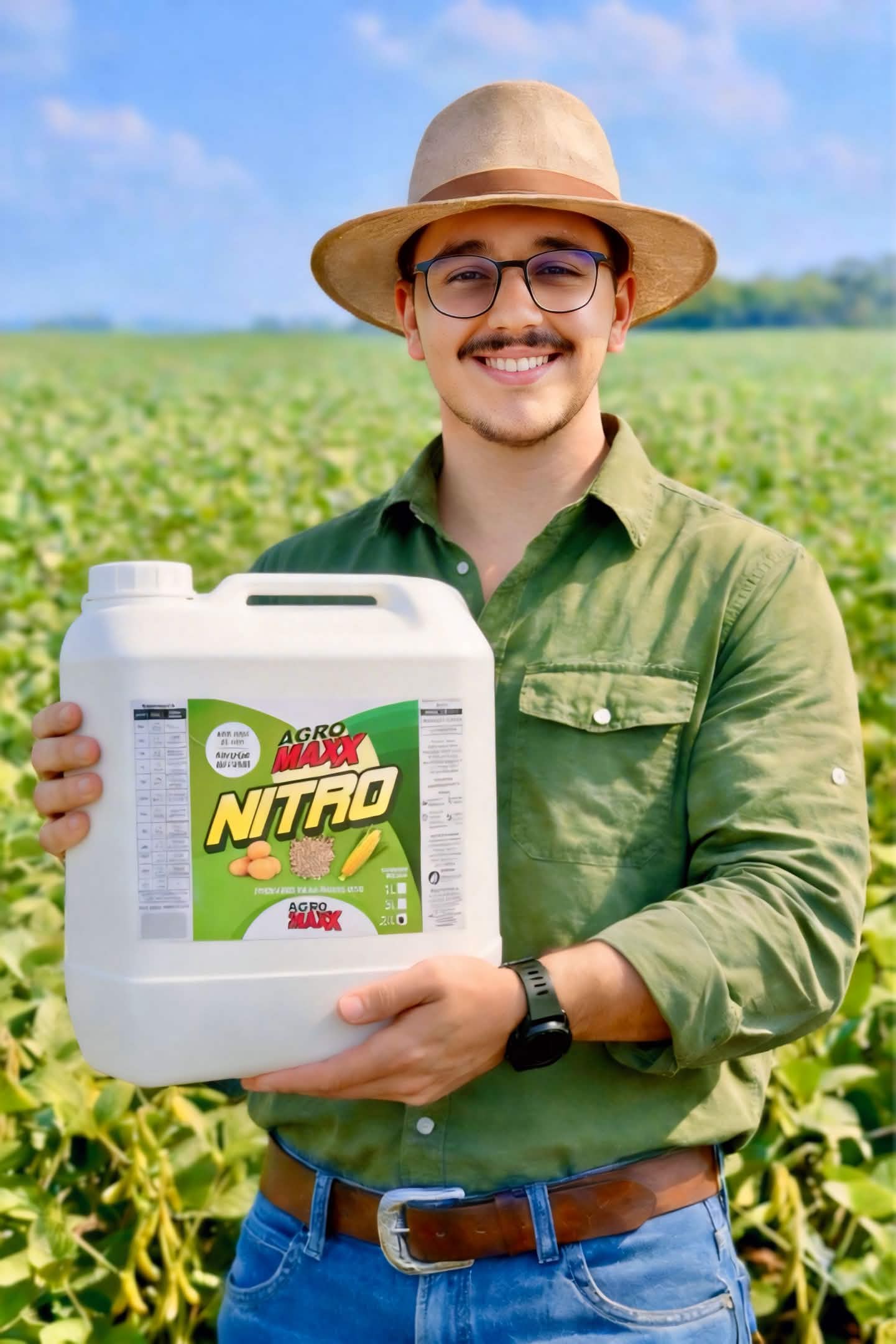 Produtor satisfeito com AgroMaxx